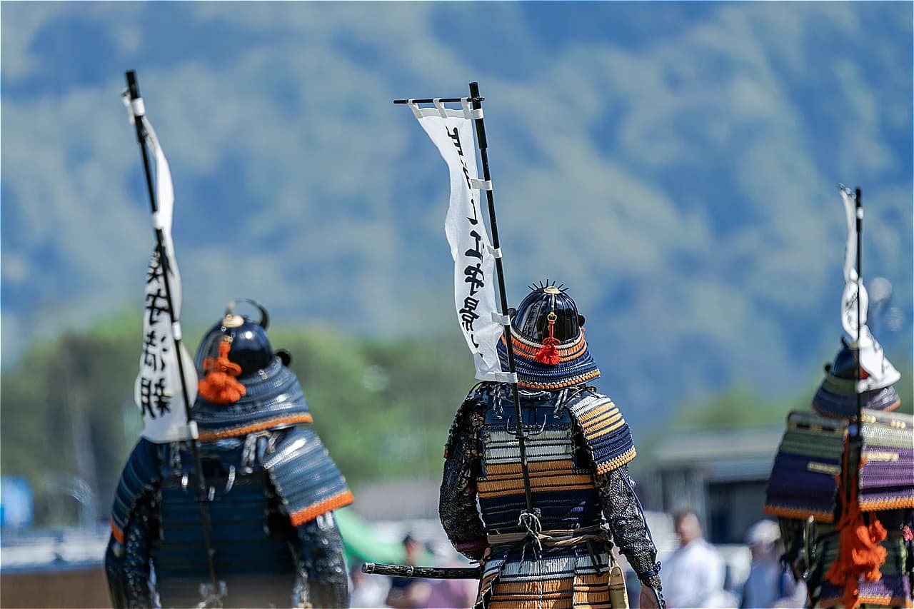 Warriors in Full Armour