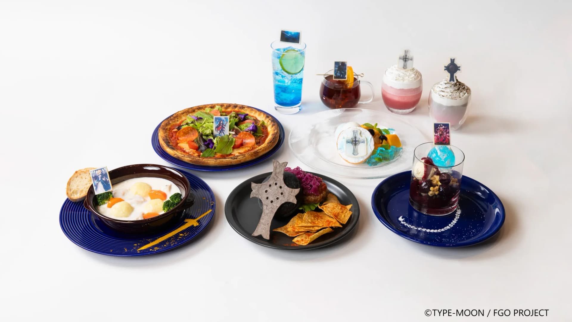FGO × THE SUN & THE MOON (Cafe) — the collaboration menu