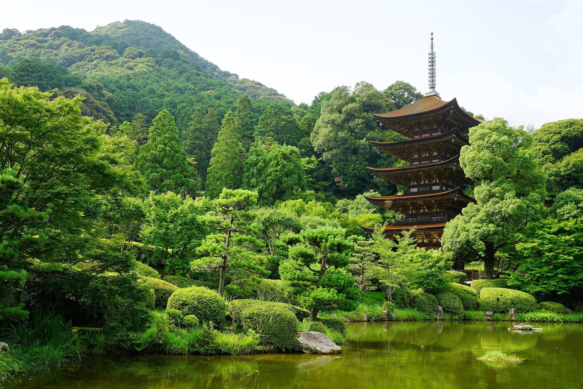 Rurikō-ji five-story pagoda