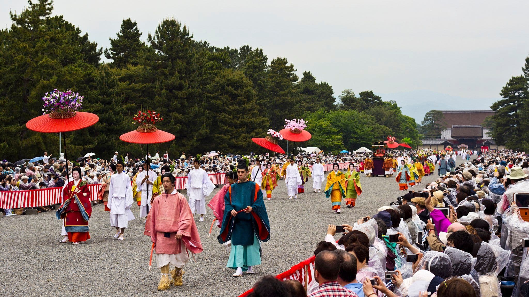 Aoi Matsuri in Gyoen, Kyoto 