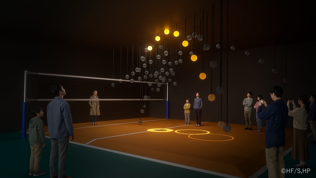 Immersive Volleyball Experience Space "Haikyuu!! On the Court"