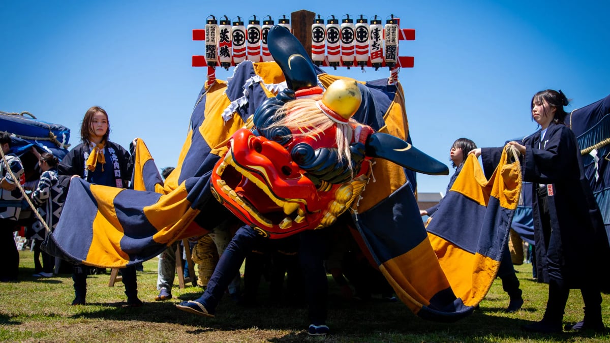 Ishioka Spring Shishi Festival