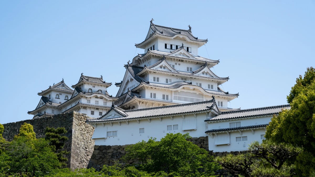 Himeji Castle in Himeji, Hyogo