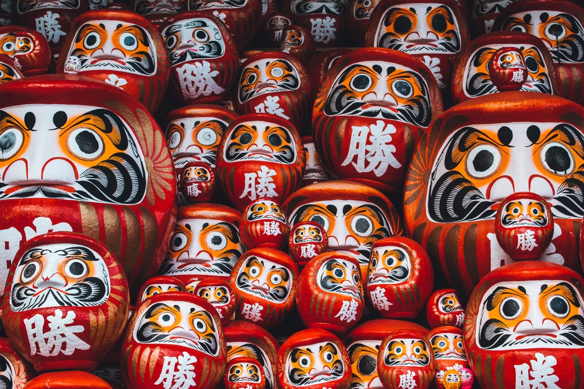 Enmei-ji Temple Annual Market (Daruma Market)