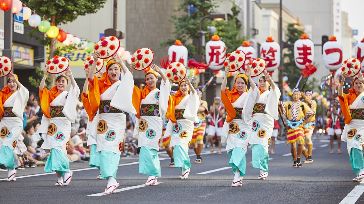 Hanagasa Matsuri in Yamagata