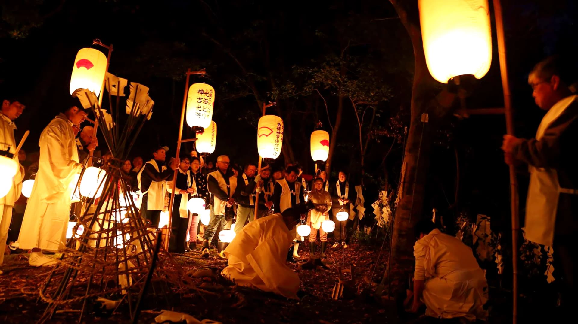 Sada Shrine Kamiari Festival – Night Rite, Matsue, Shimane