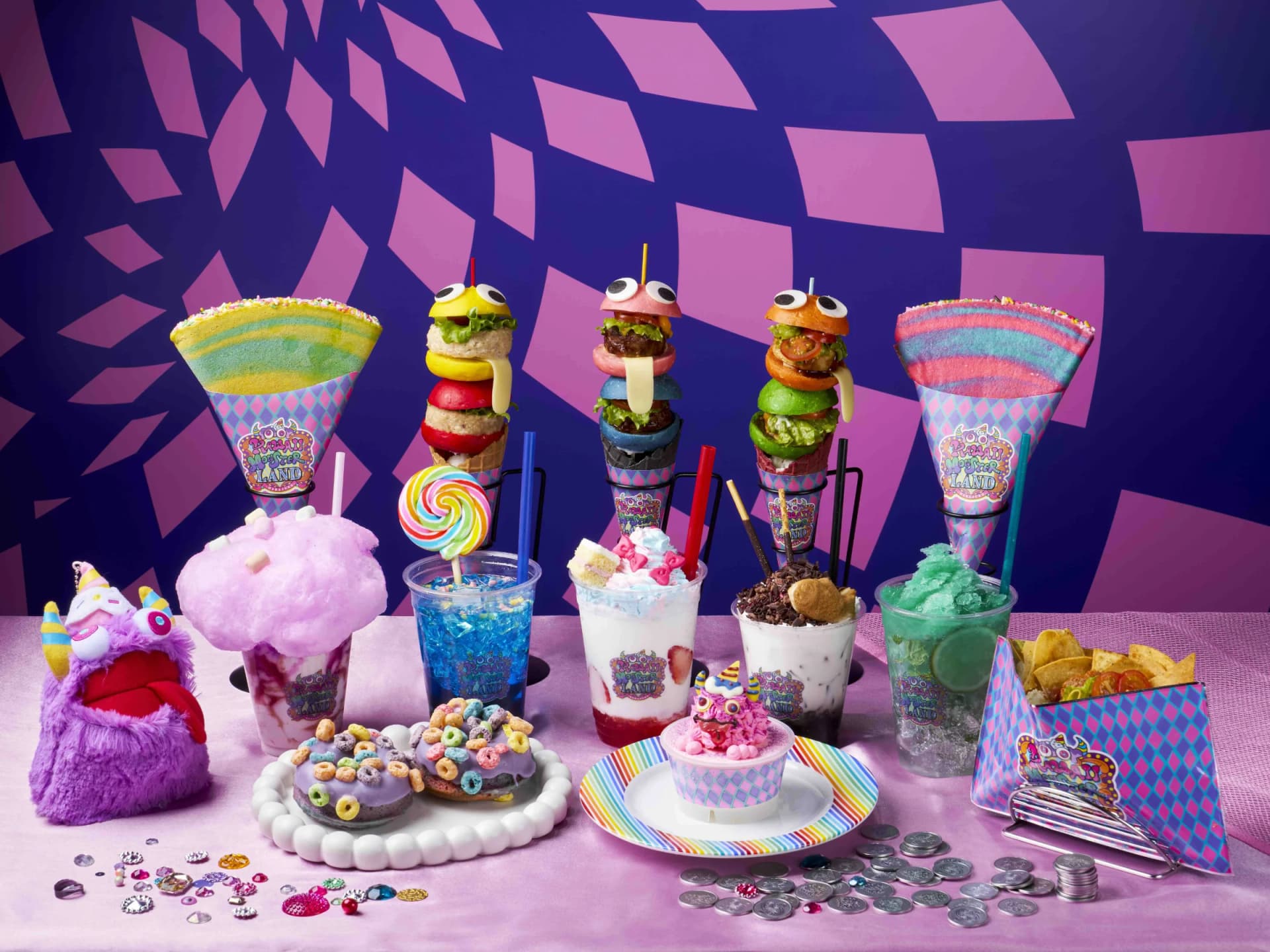 Colorful KAWAII MONSTER Snacks at KAWAII MONSTER LAND – HARAJUKU