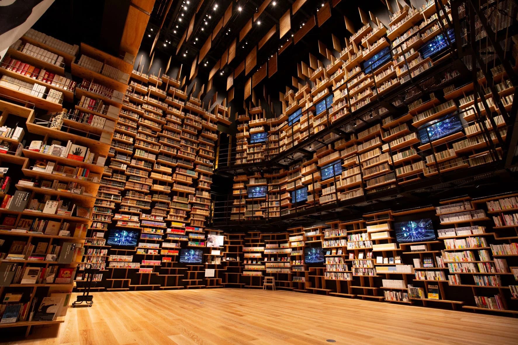 Bookshelf Theatre at the Kadokawa Culture Museum