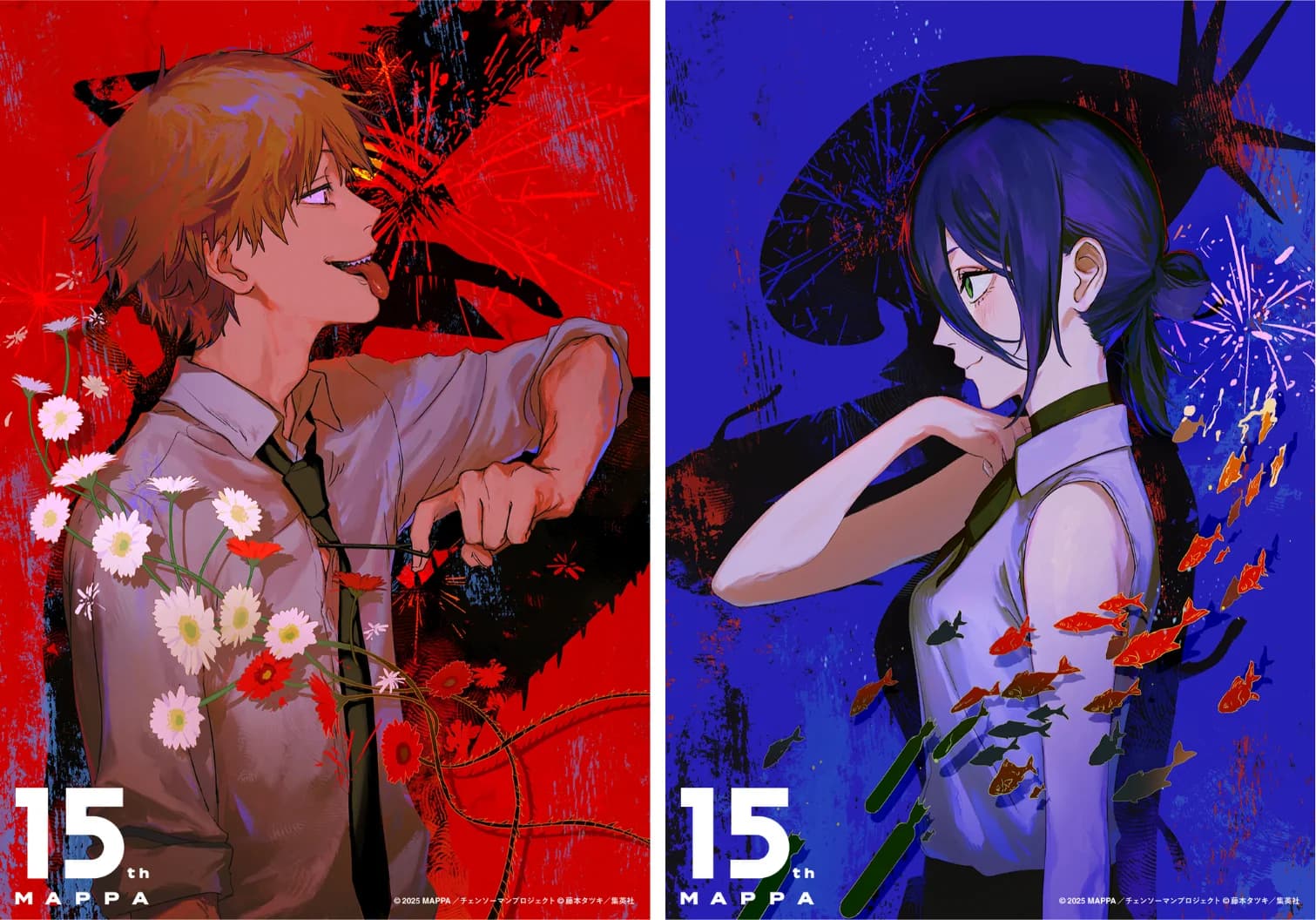 Denji and Reze (Chainsaw Man: Reze Arc) – MAPPA EXPO 15th Anniversary