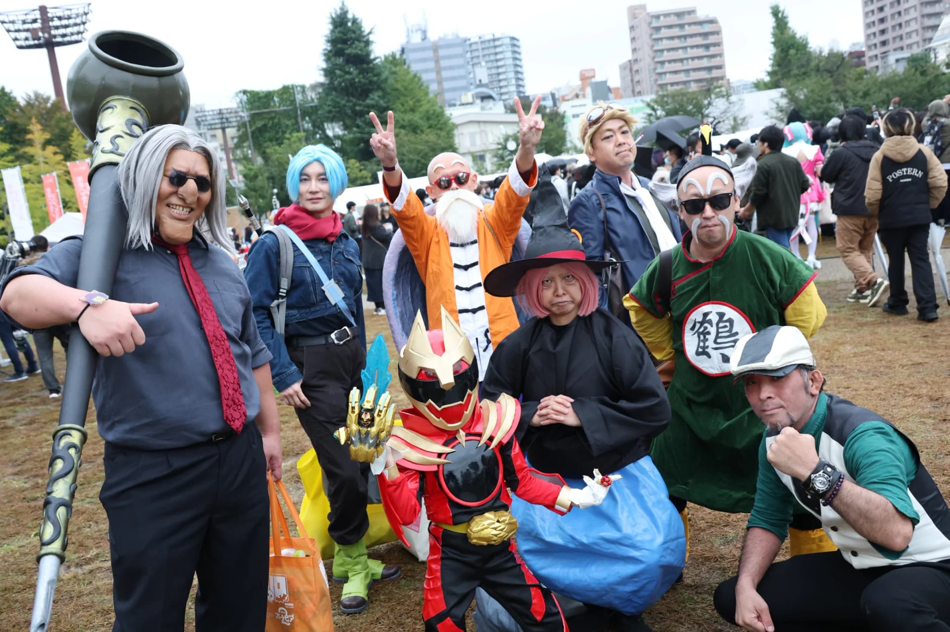 Cosplayers gathered at Ikebukuro Halloween Cosplay Festival 2025, Toshima, Tokyo