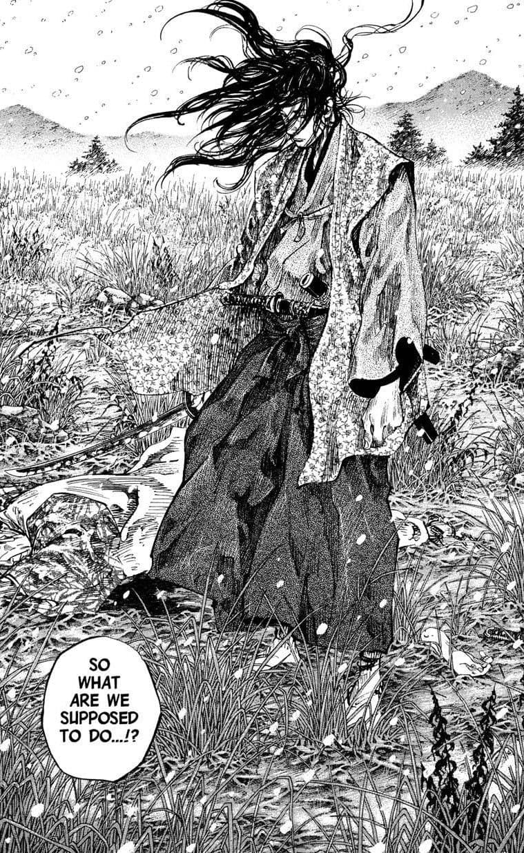 Musashi in the Tall Grass