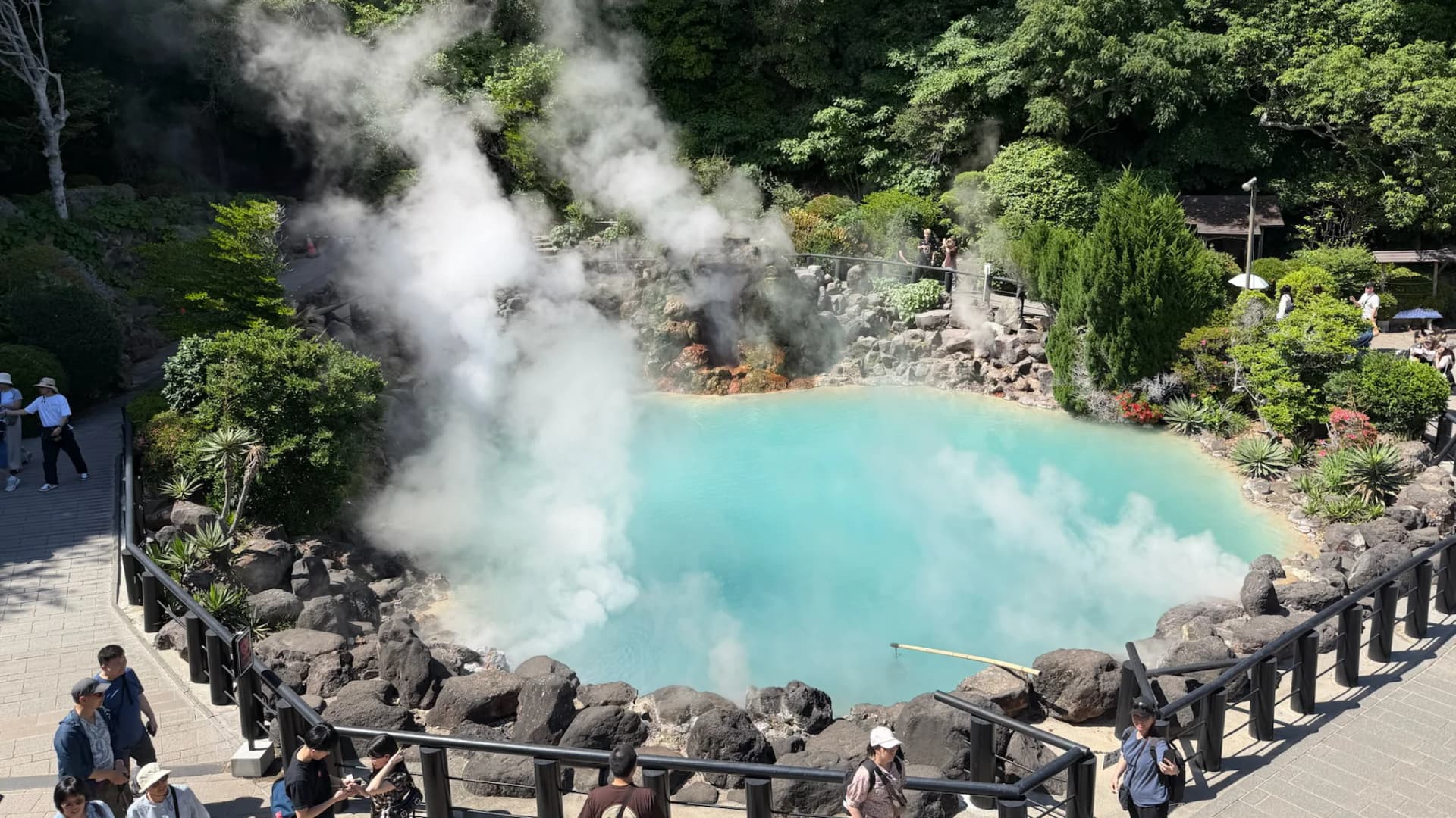 Umi Jigoku hot spring, Beppu, Oita