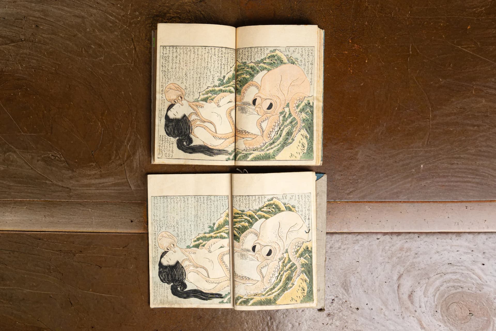 Two editions of The Dream of the Fisherman's Wife