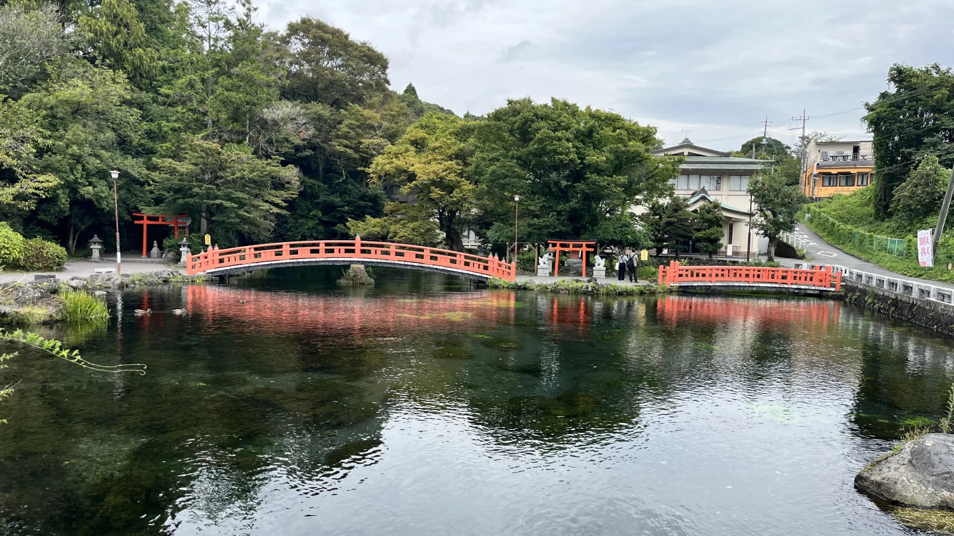 Wakutama Pond, Fujisan Hongu Sengen Taisha, Fujinomiya, Shizuoka