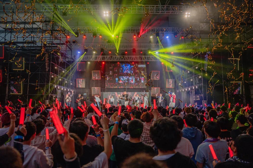 Stage performance – 2025 edition of Amusement Expo, Koto, Tokyo