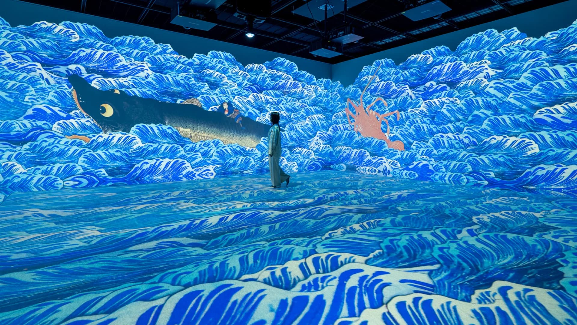 KUNIYOSHI IMMERSIVE ART - Wave Environment