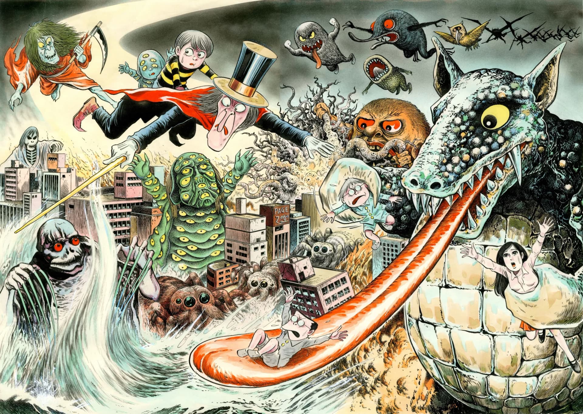 Akuma-kun: The Great Yokai Attack, 1986