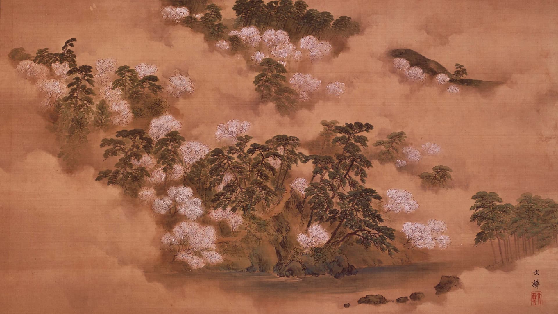 Spring Landscape of Arashiyama