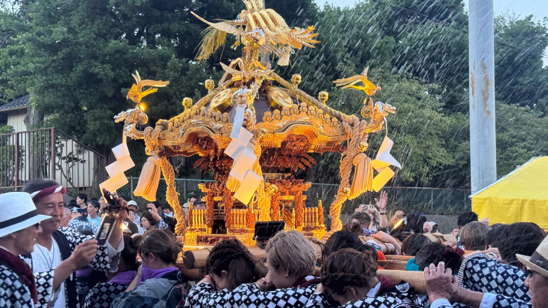 Yaegaki Shrine Gion Festival – Golden Mikoshi, Sosa