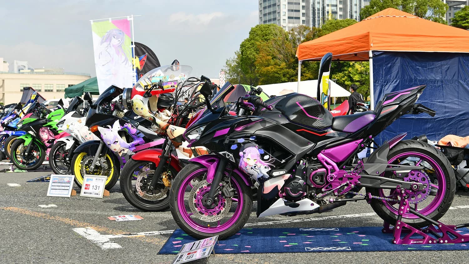 Yupiteru presents Odaiba Itasha Heaven — Itasha Motorcycles, Photo from Previous Event
