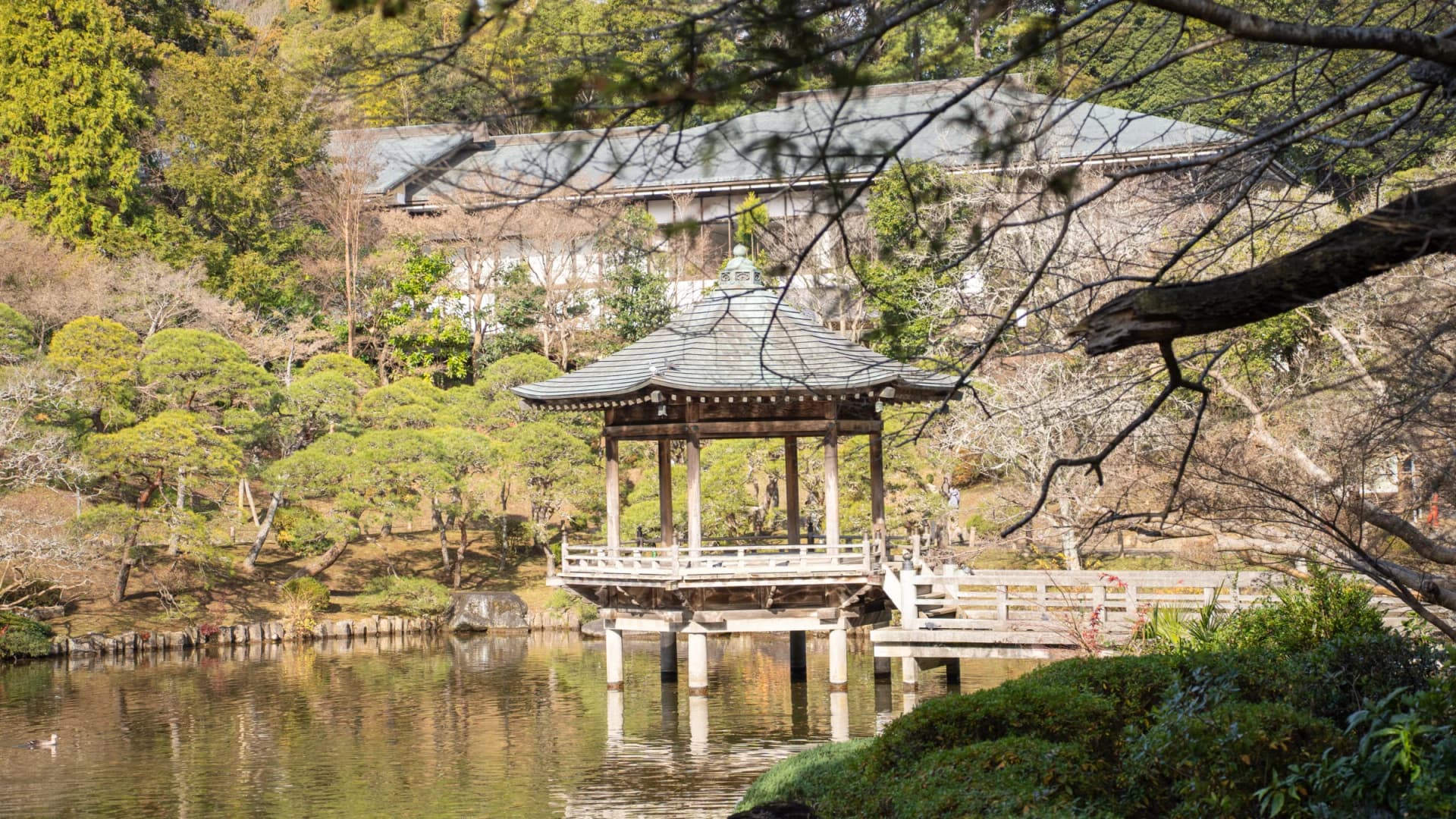 Naritasan Park – Pond Pavilion, Narita