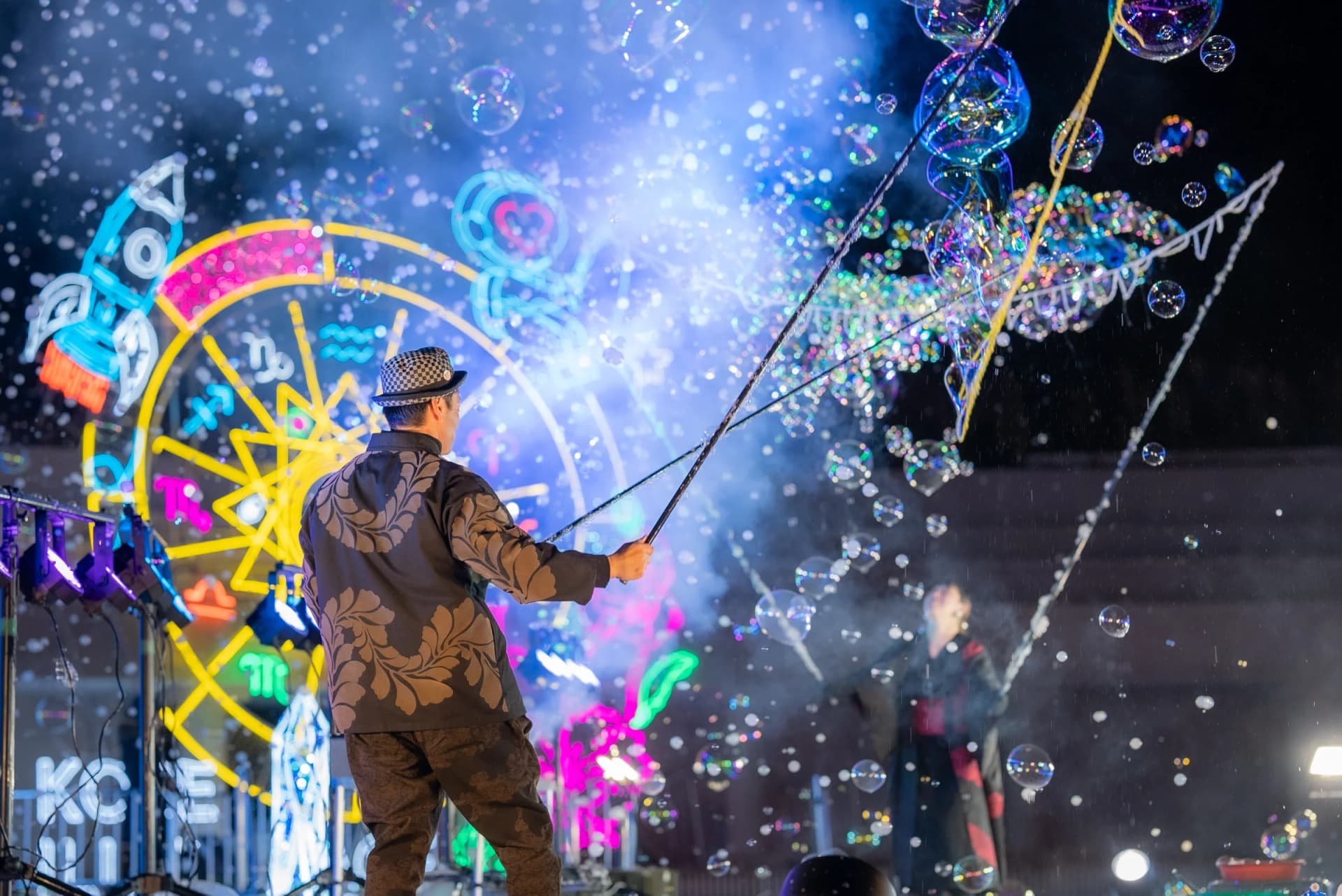 Stage Performance at Kobe Illuminage 2024–2025 Countdown Festival