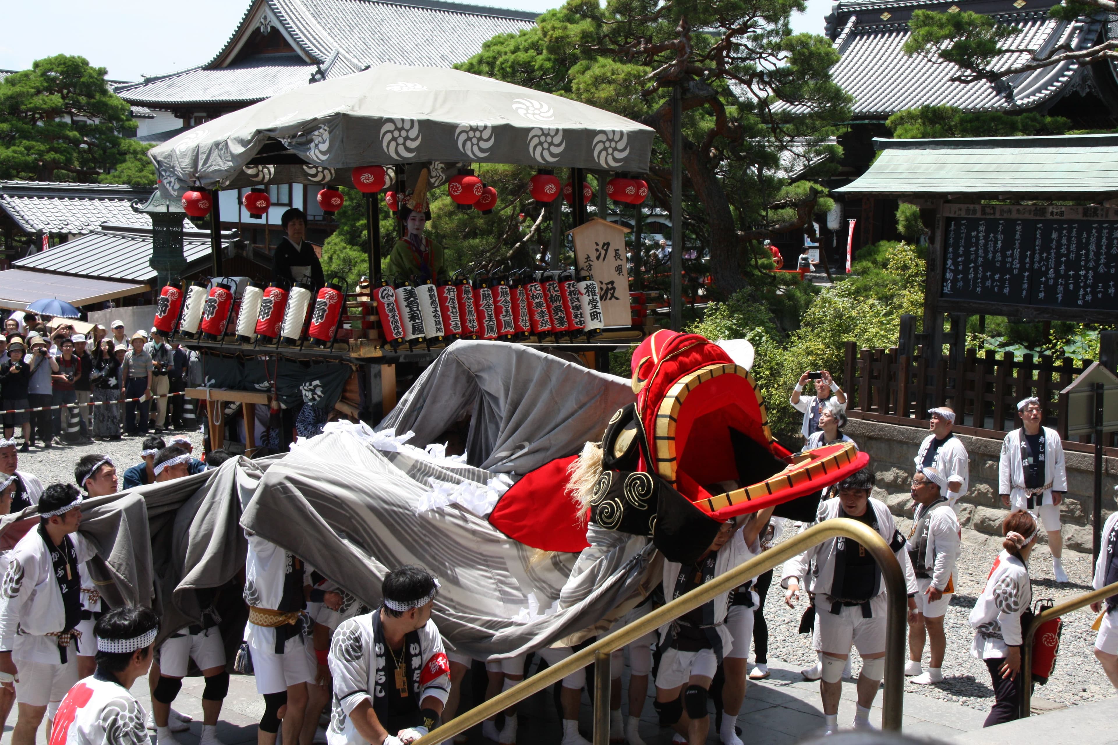 Dragon Dance (Ryūmai) at the Nagano Gion Festival