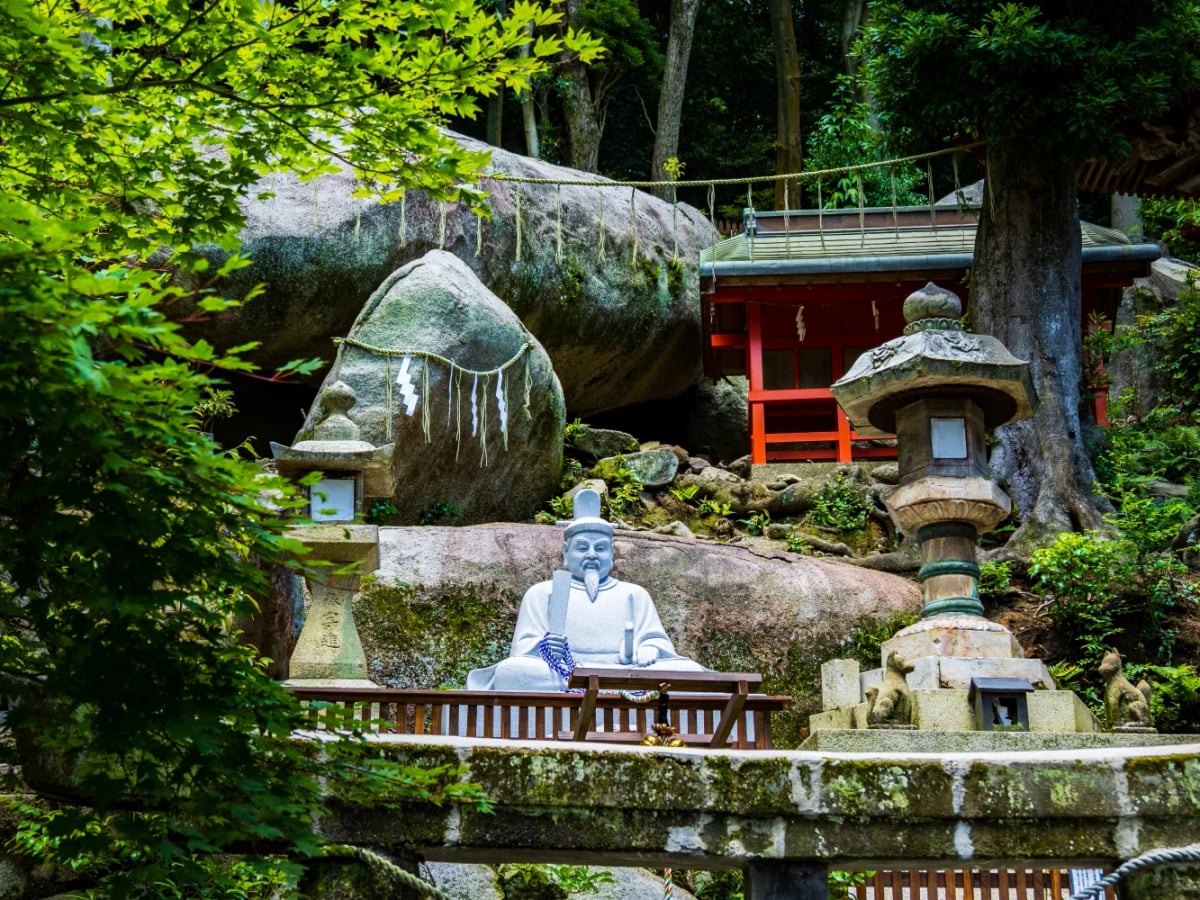 Iwakura — Sacred Rock at Yuga Shrine