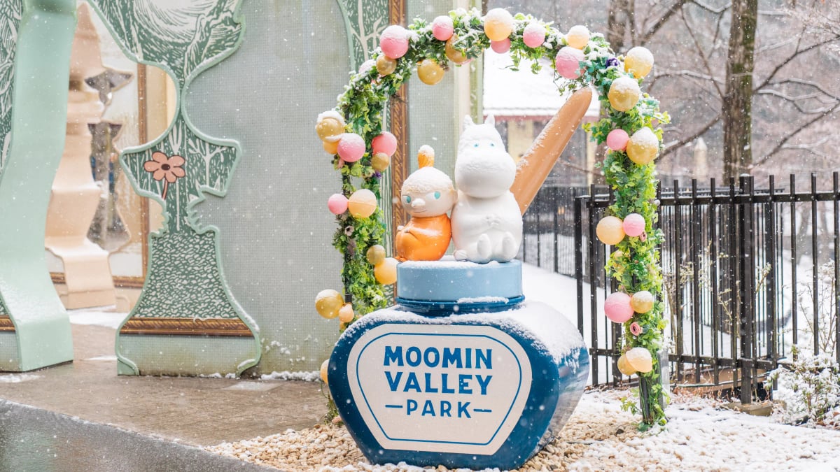 Moominvalley Park in the Christmas Season