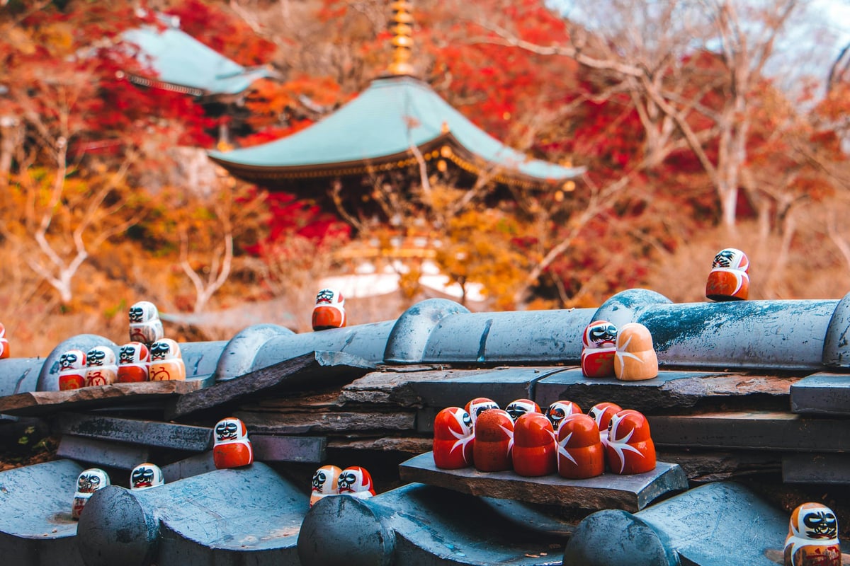 Katsuo-ji temple in Minoh, Osaka, Japan