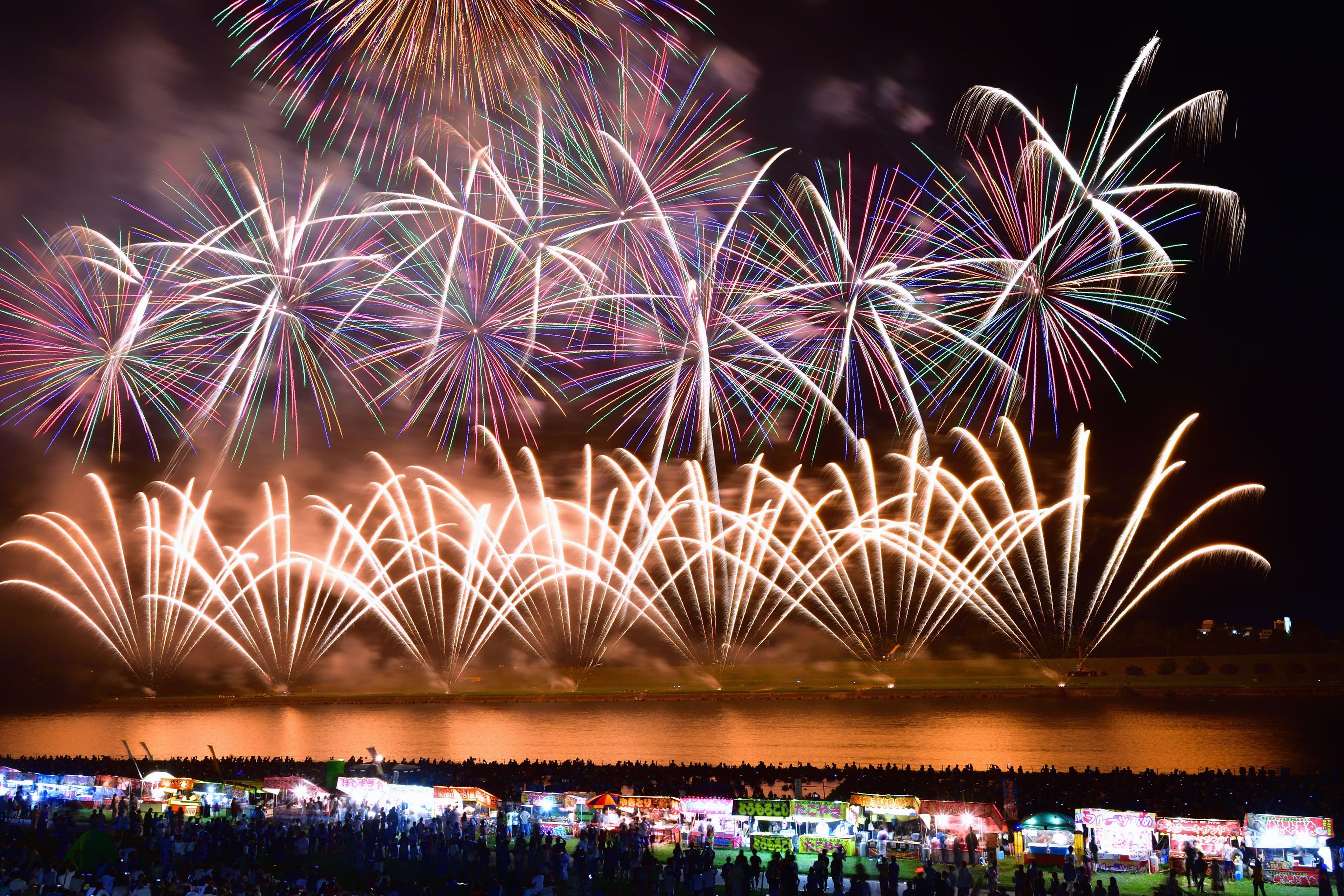 Chikugo River Fireworks Display