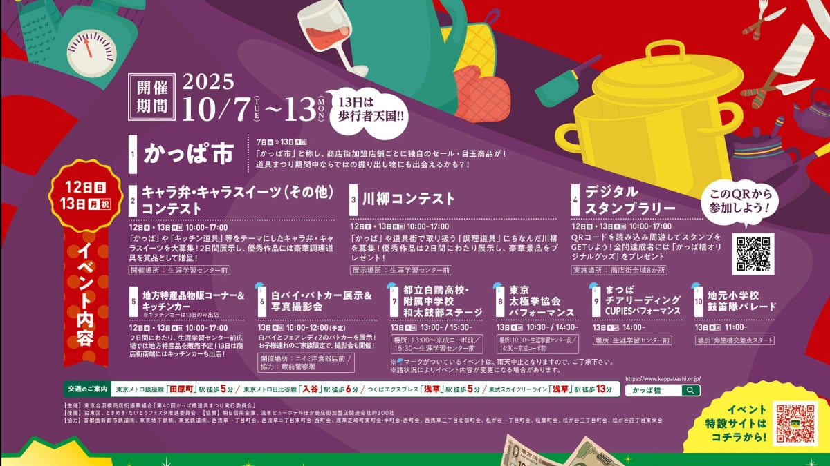 Kappabashi Kitchenware Festival Visual Key