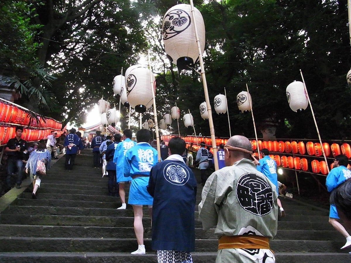 Portable Shrine Entry at the Hie Shrine