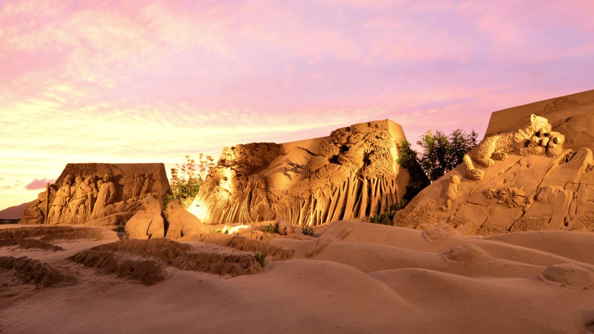 Ashiya Sand Craft Exhibition