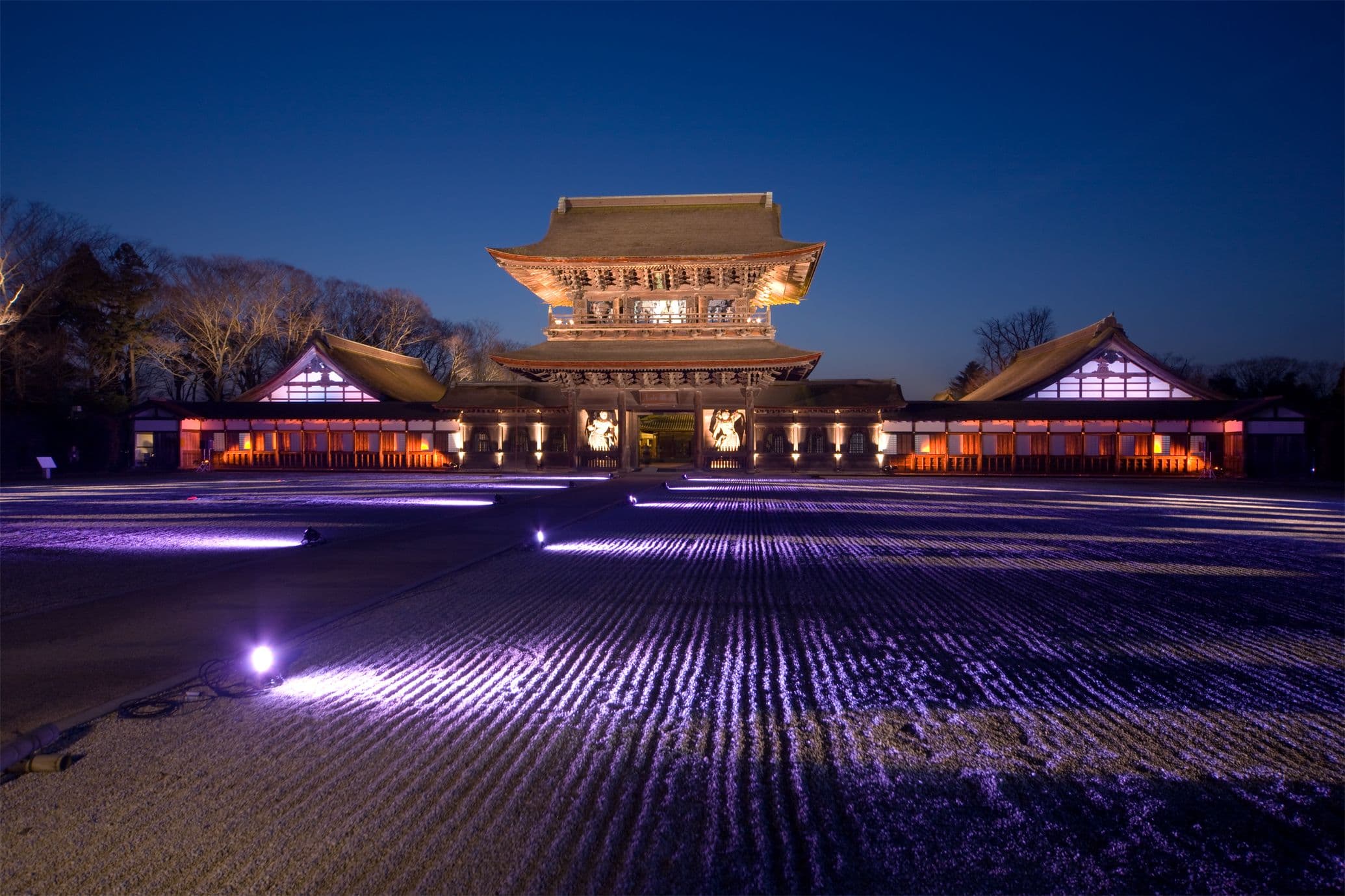 Illuminated Zuiryuji Temple