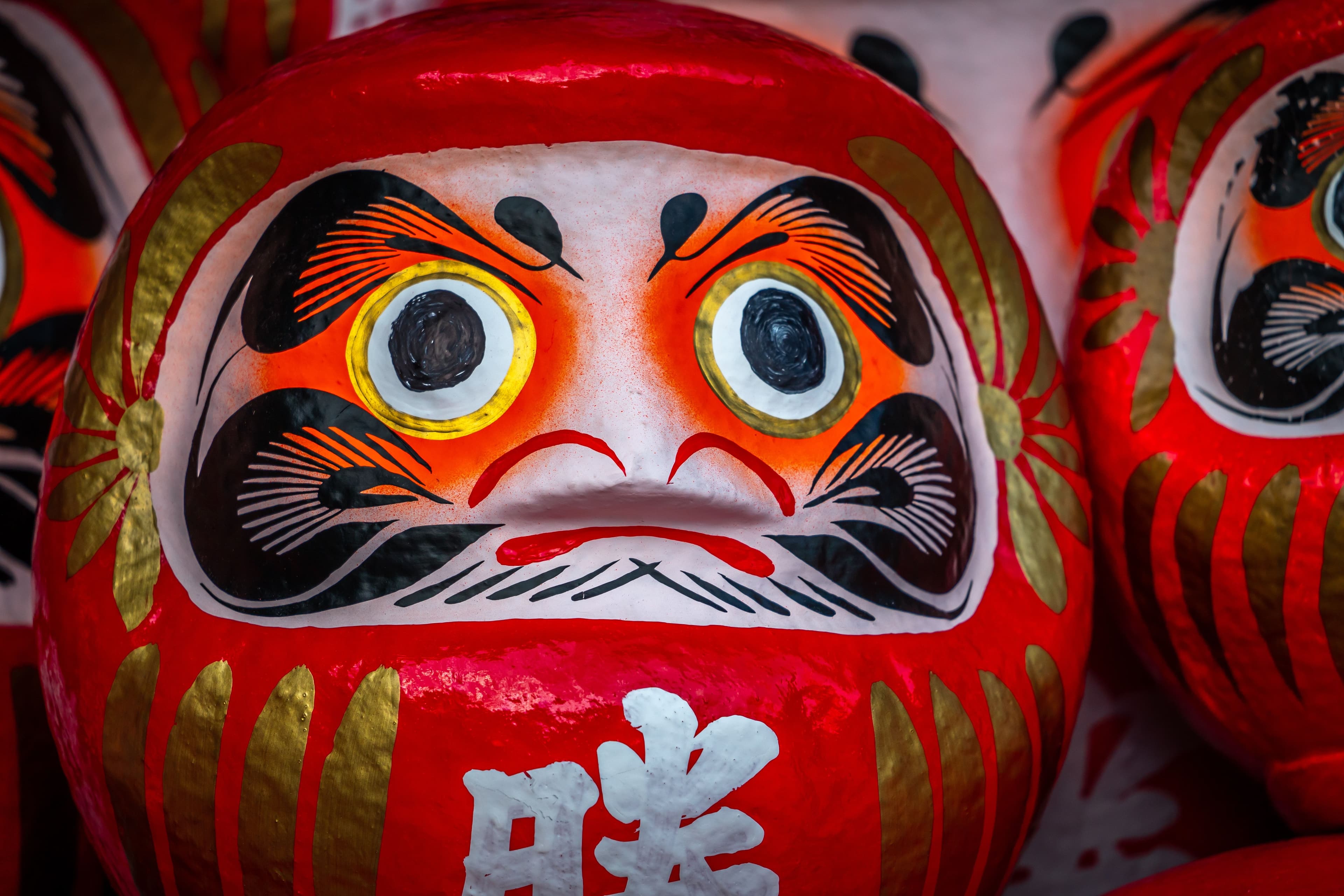 Symbol Image of a Daruma Doll