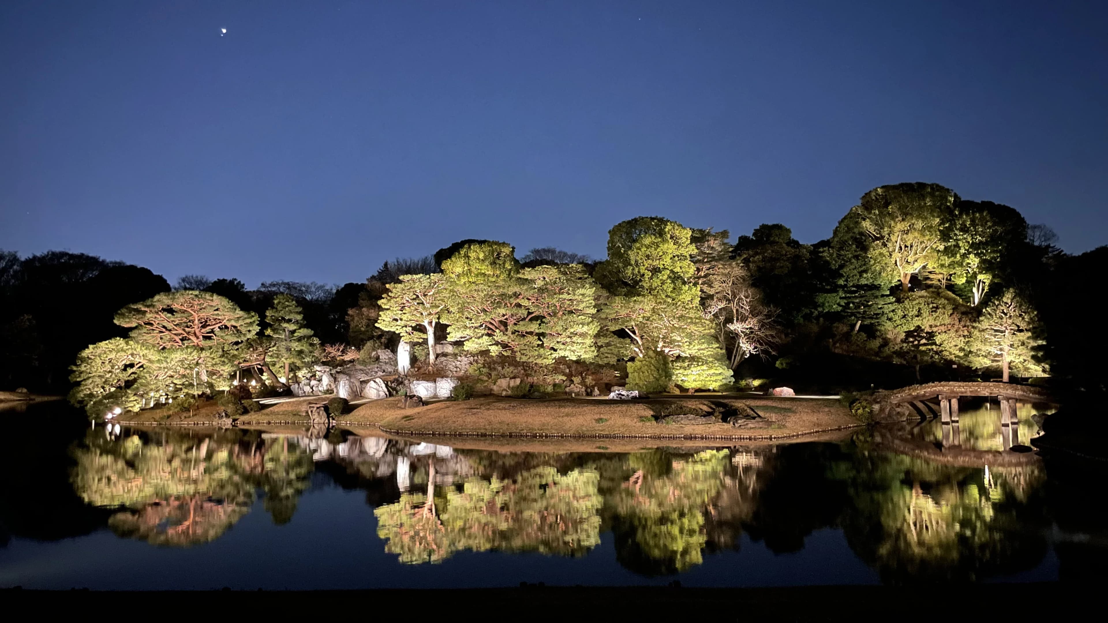 Rikugien Garden: Autumn Night Illumination