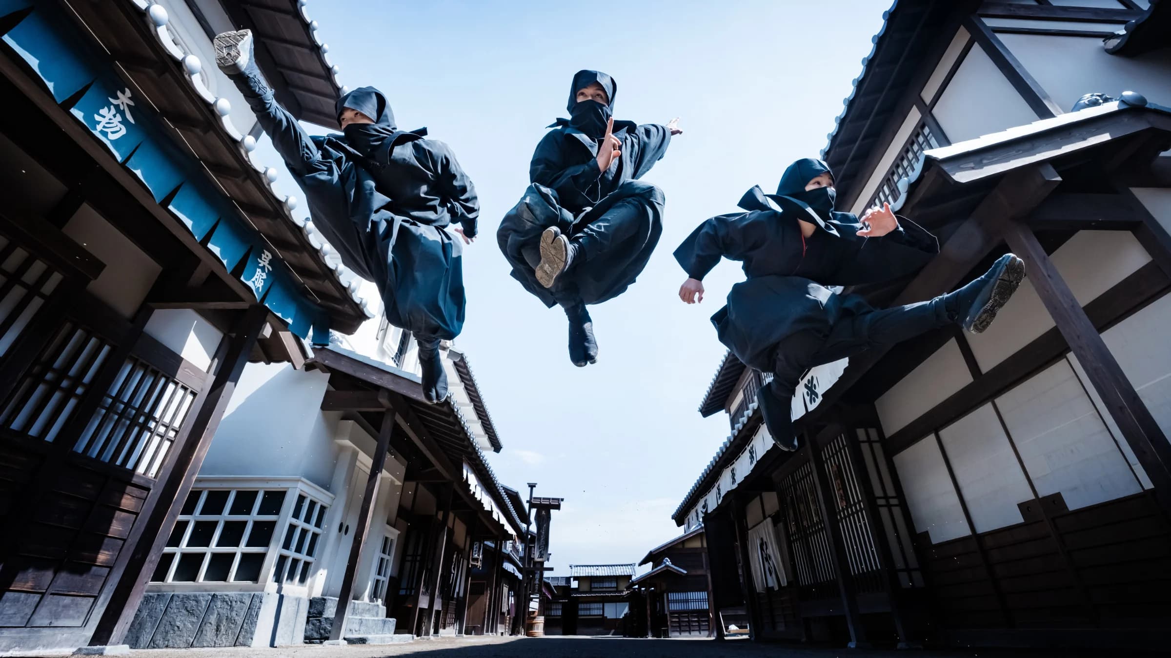Ninja Performance at Toei Uzumasa Movie Village (Toei Kyoto Studio Park)