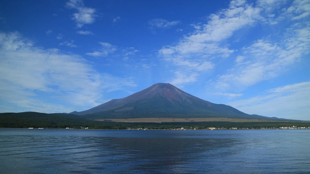 Mount Fuji and Lake Yamanaka