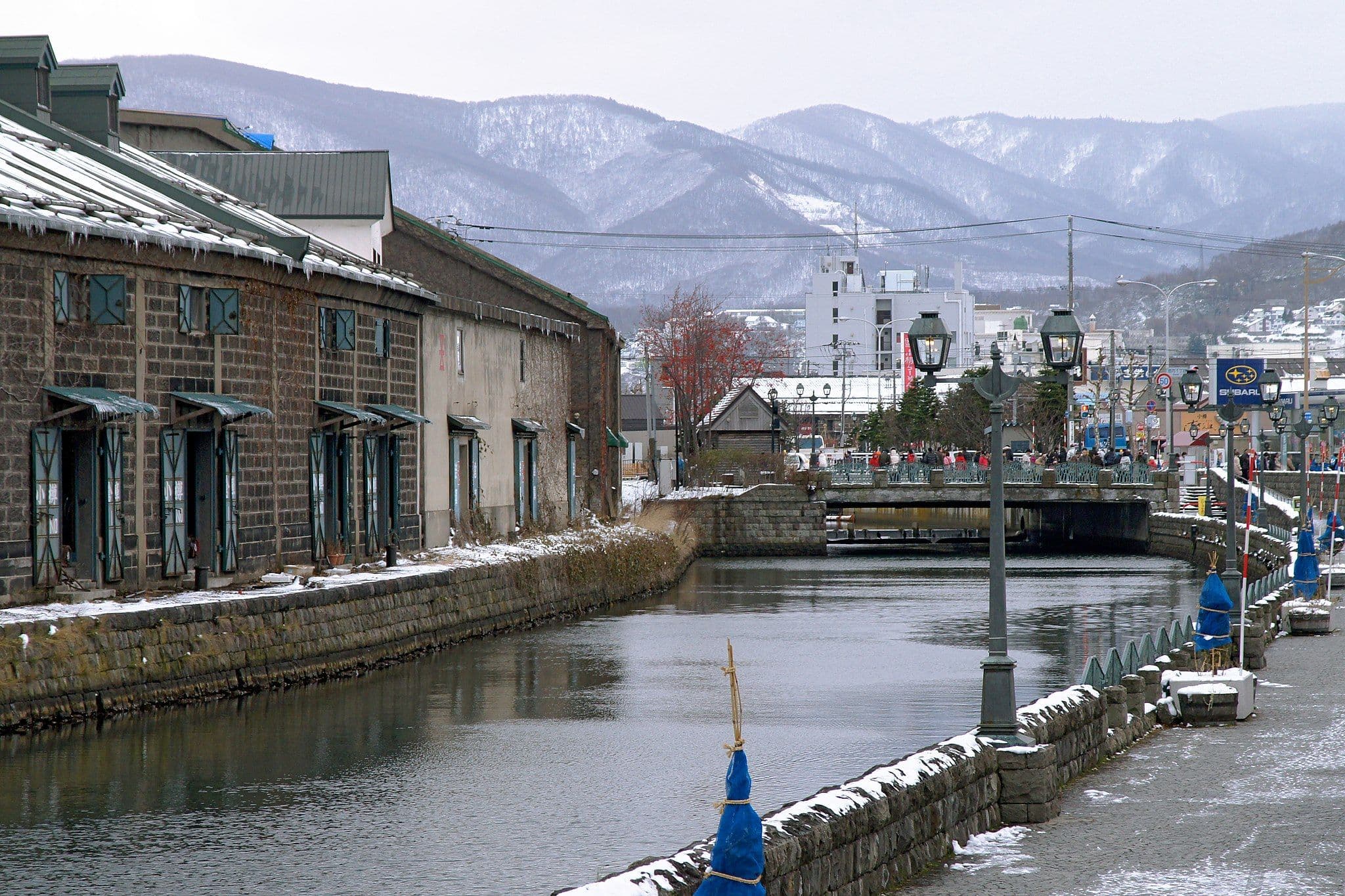 Otaru Canal during Winter time