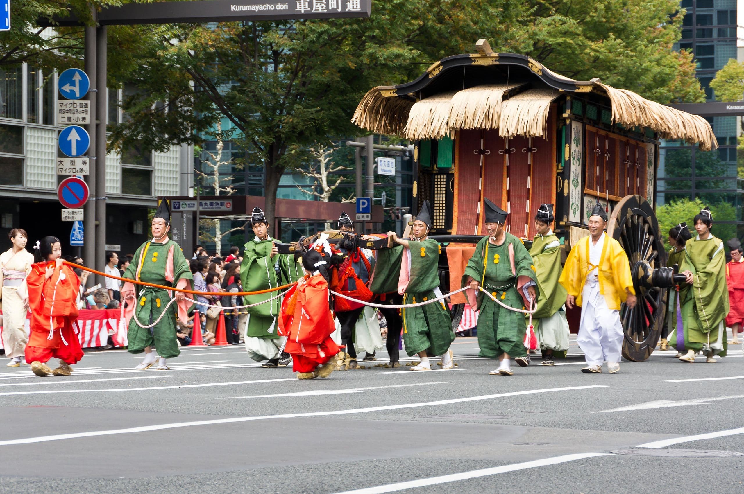 Procession at the Jidai Matsuri in Kyoto