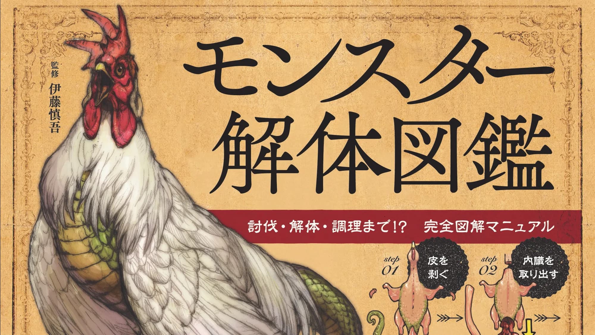 The cover of the Monster Dissection Encyclopedia