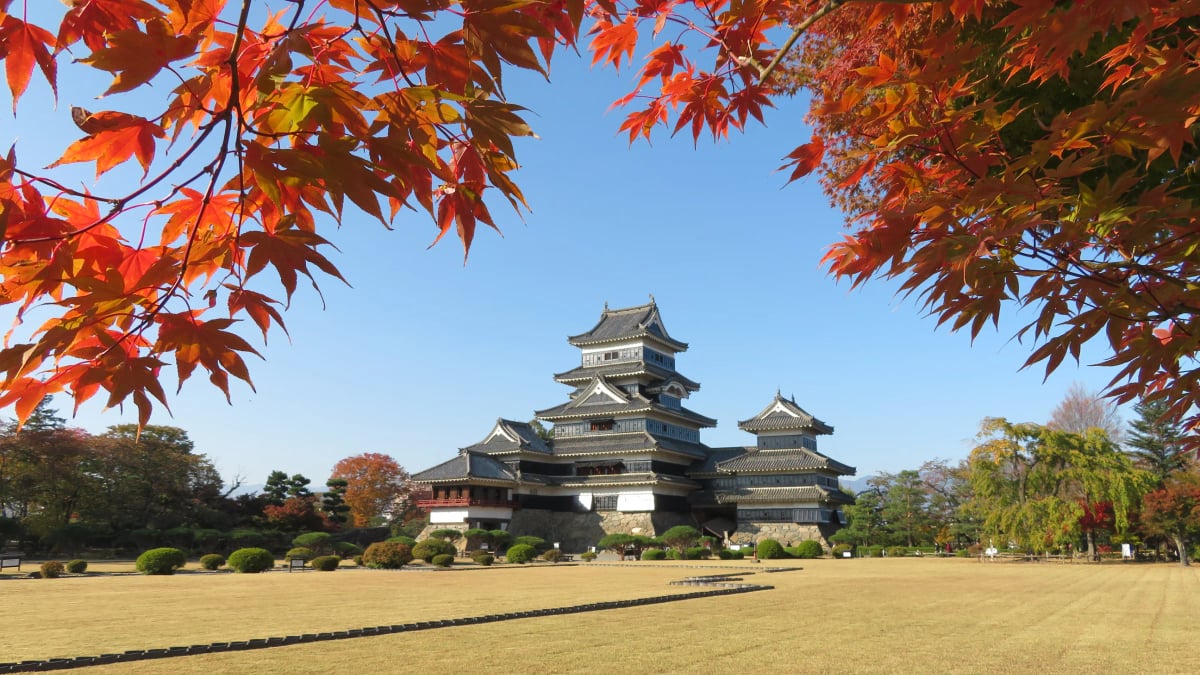 Matsumoto Castle in Autumn