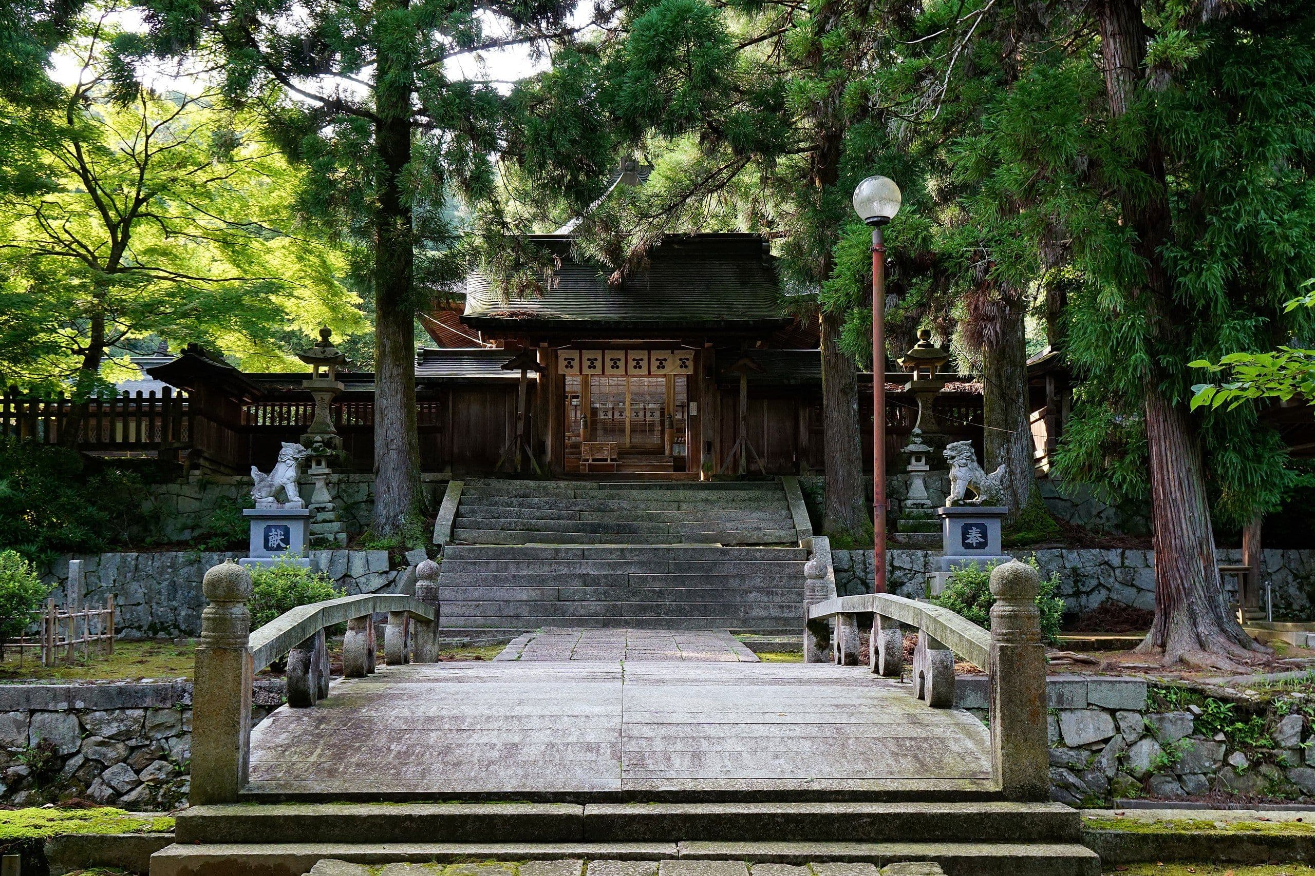 Toyosaka Shrine in Yamaguchi City