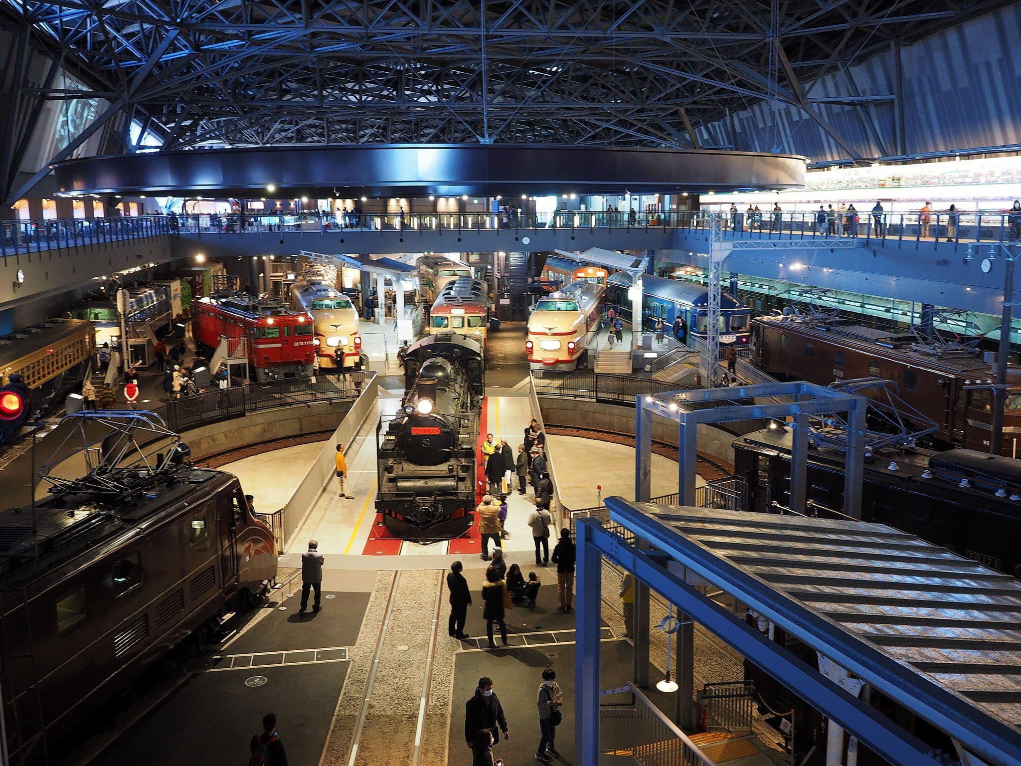 Main Exhibition Hall in the Railway Museum